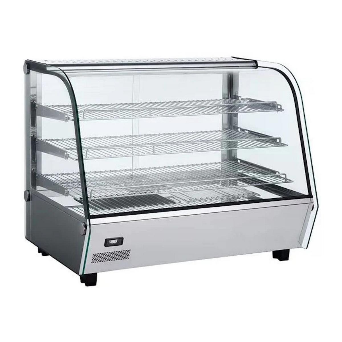 Hamoki RTR160L Countertop Heated Food Display - 160 Ltr, 3 Shelves, Plug In