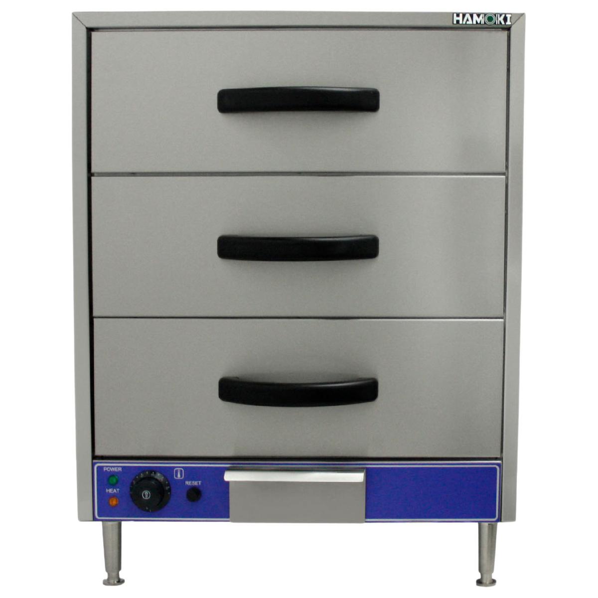 Steelmore Wet Heat 3 Drawer GN 1/1 Warming Drawer - Plug In
