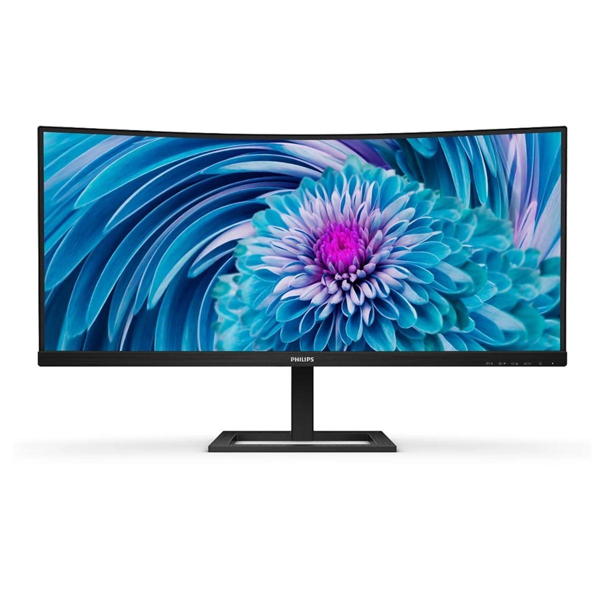 Philips E-Line 346E2CUAE 34" VA WQHD 100Hz UltraWide Curved USB-C Monitor