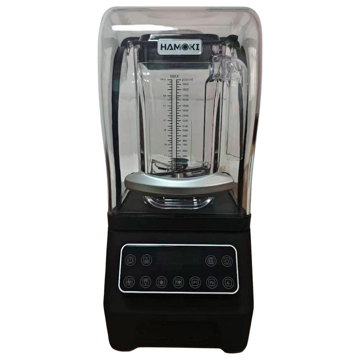 Hamoki CBG Bar Blender with Sound Cover - 2 Ltr, Variable Speed, Plug In