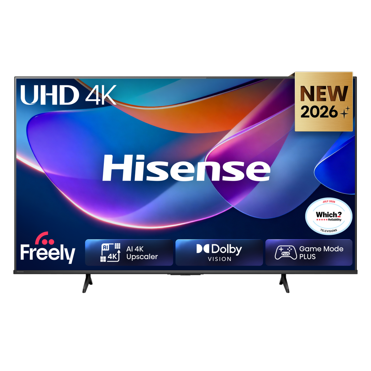 Hisense 65A6STUK 65 Inch 4K Ultra HD Smart TV – HDR Freely Dolby Vision & Dolby Atmos