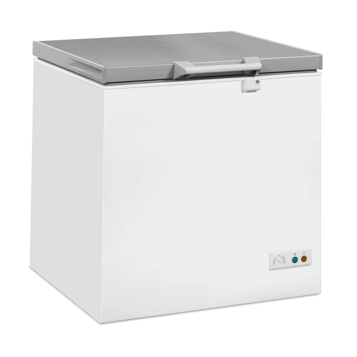 Combisteel Chest Freezer with Stainless Steel Lid - 202 Ltr
