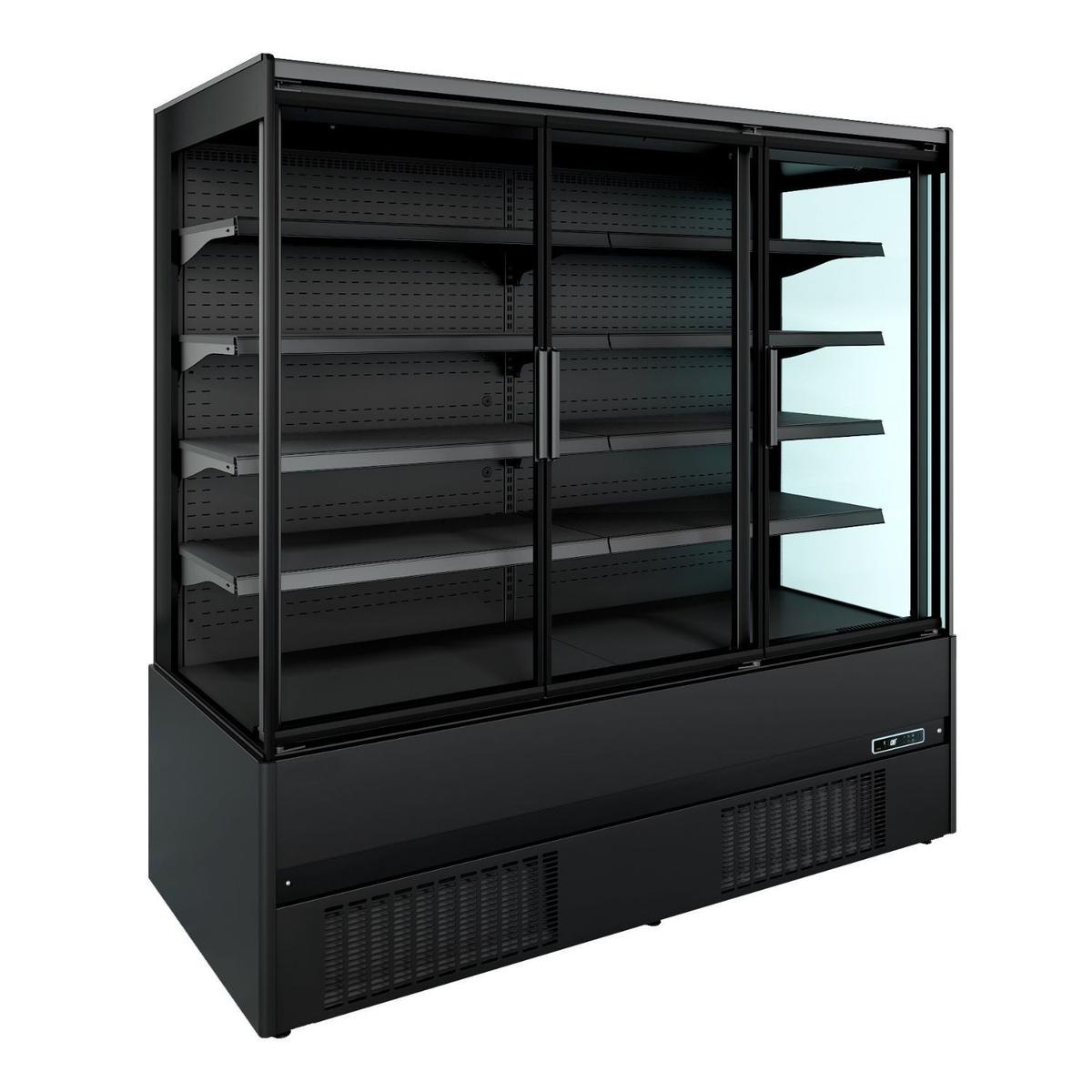 Combisteel Jamie 3 Door 1.9 Wall Mounted Multideck Display Fridge - 1935mm Wide