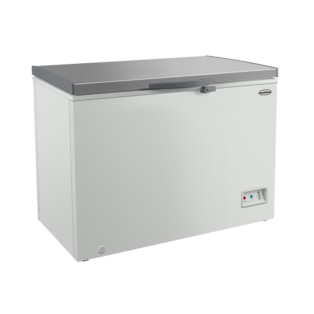 Combisteel Chest Freezer with Stainless Steel Lid - 402 Ltr
