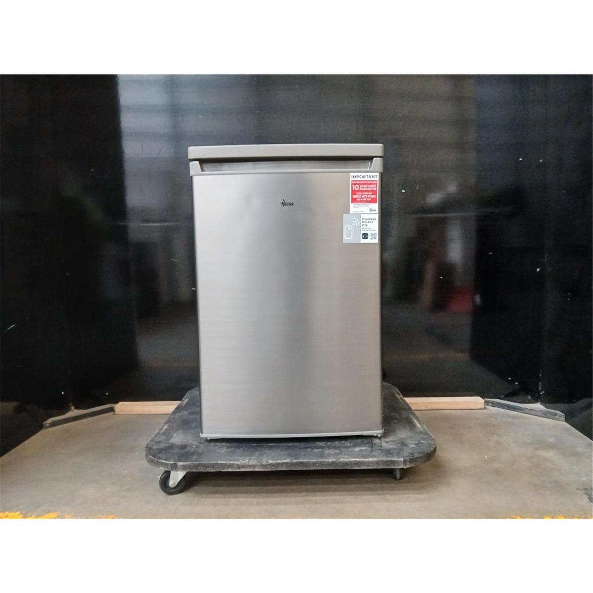 Refurbished Hoover 127 Litre Under Counter Fridge  - Silver