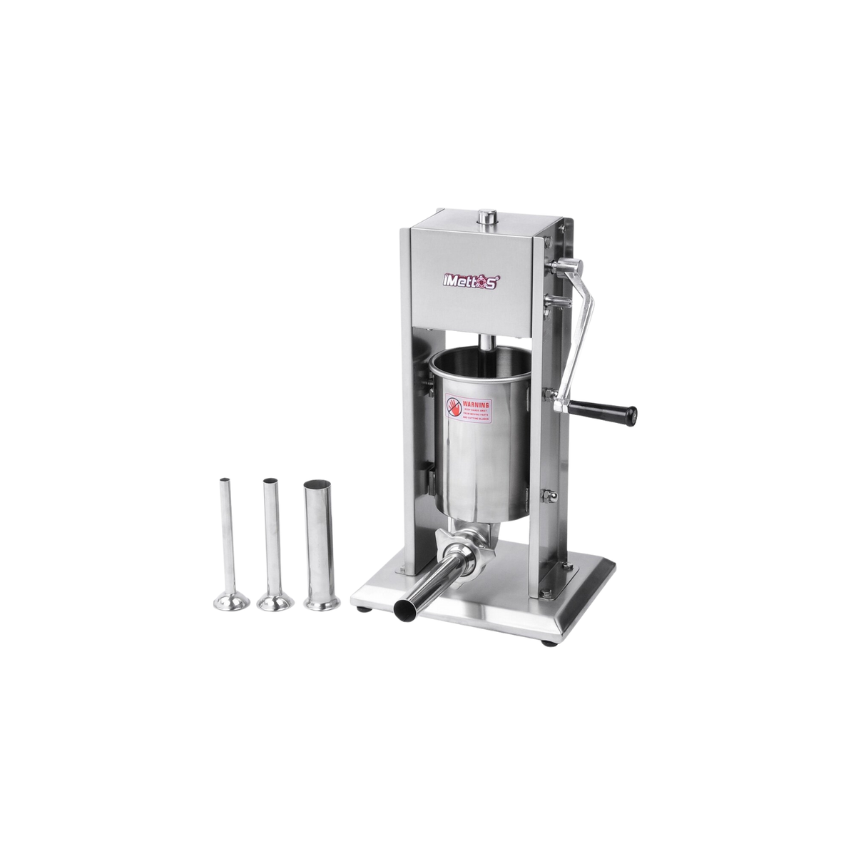 Steelmore Manual Sausage Stuffer - 5 Ltr Stainless Steel