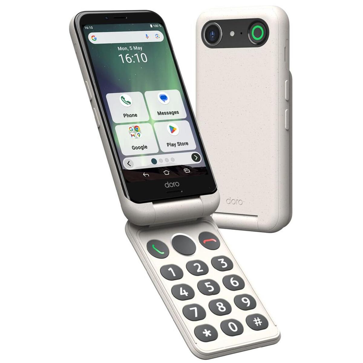 Doro Aurora A20 Bone 4.5" 64GB 4G Unlocked & SIM Free Smartphone