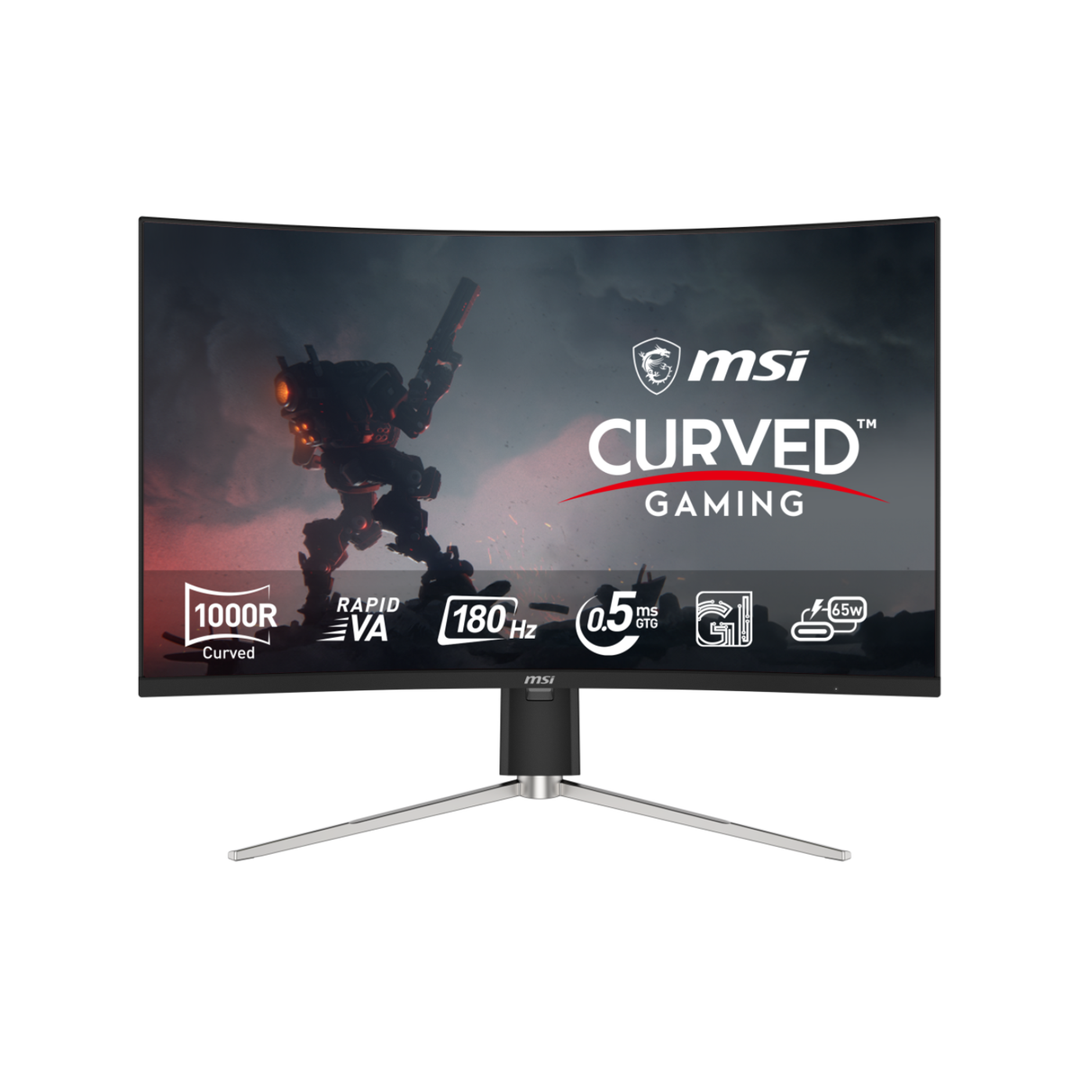 Refurbished MSI MAG 325CQRF QD E2 32" VA WQHD 180Hz 0.5ms Curved Gaming Monitor