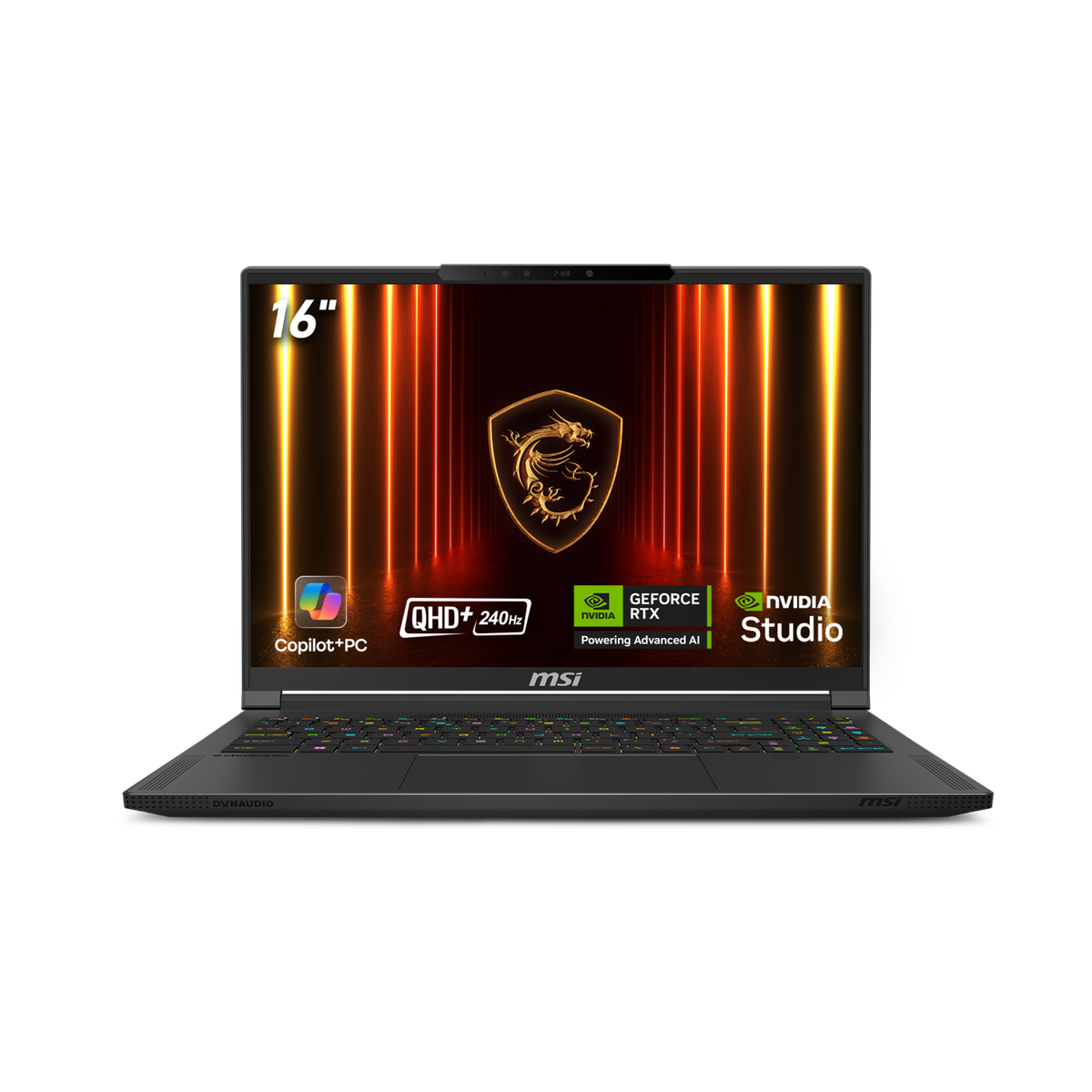 MSI Stealth A16 AI+ AMD Ryzen AI 9 64GB RAM 2TB SSD RTX 5090 240Hz 16 Inch Windows 11 Gaming Laptop