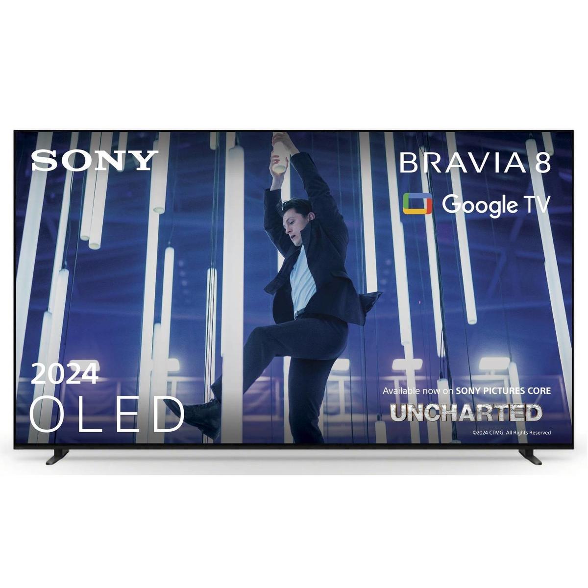 Sony BRAVIA 8 K65XR80U 65 Inch 4K HDR Smart Google TV with XR Picture Technology