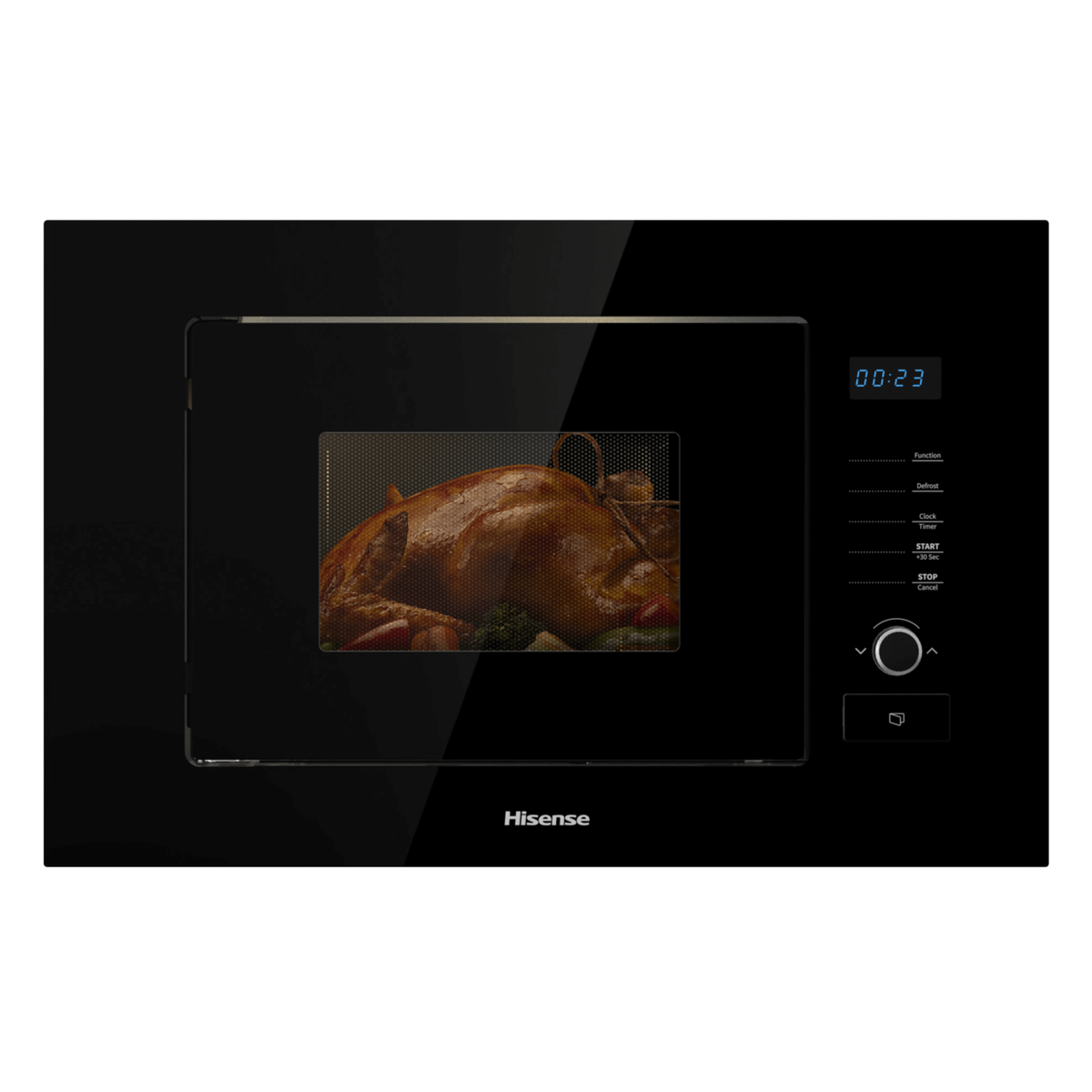 Hisense Built-In 800W Microwave - Black