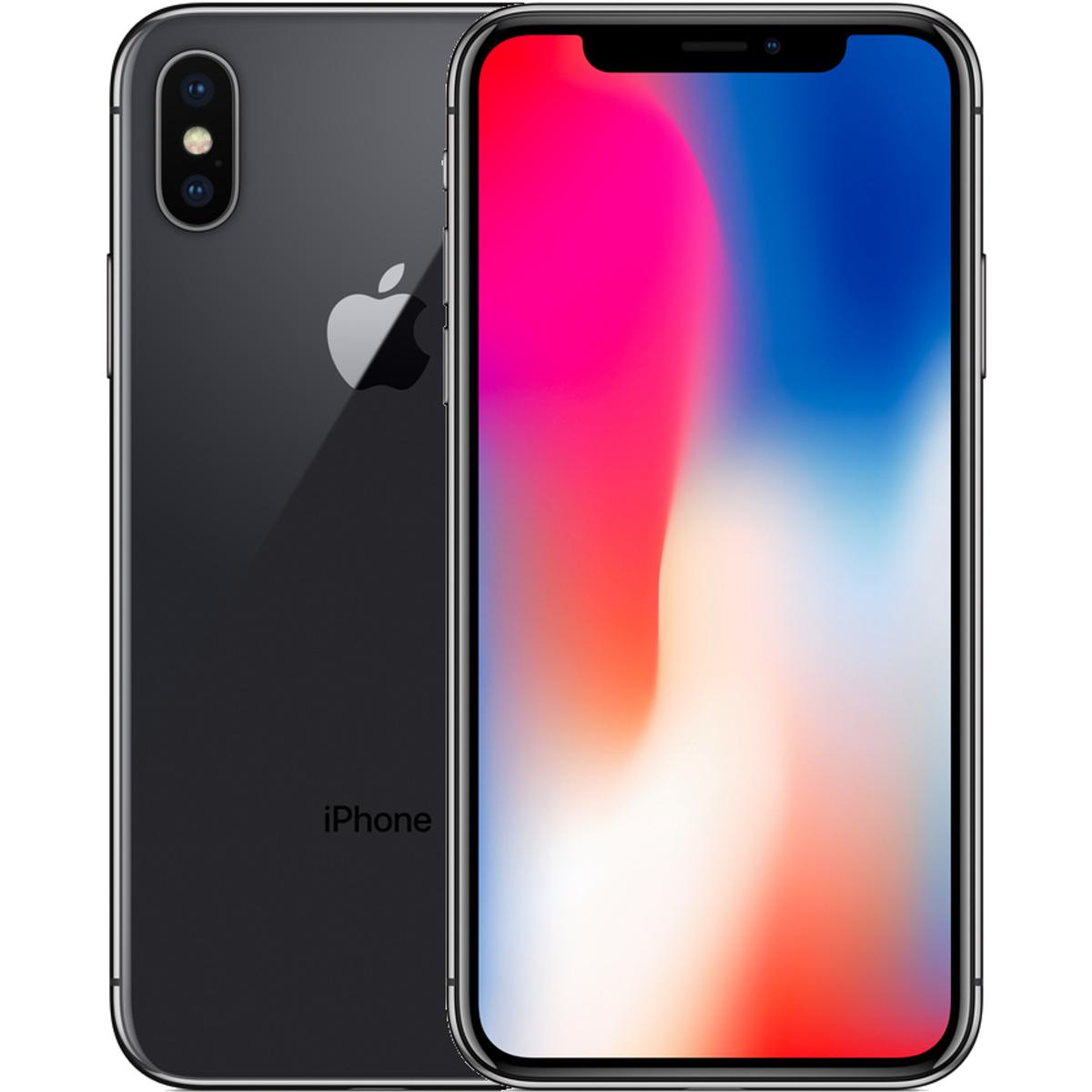Refurbished Apple iPhone X Space Grey 5.8" 256GB 4G Unlocked & SIM Free Smartphone