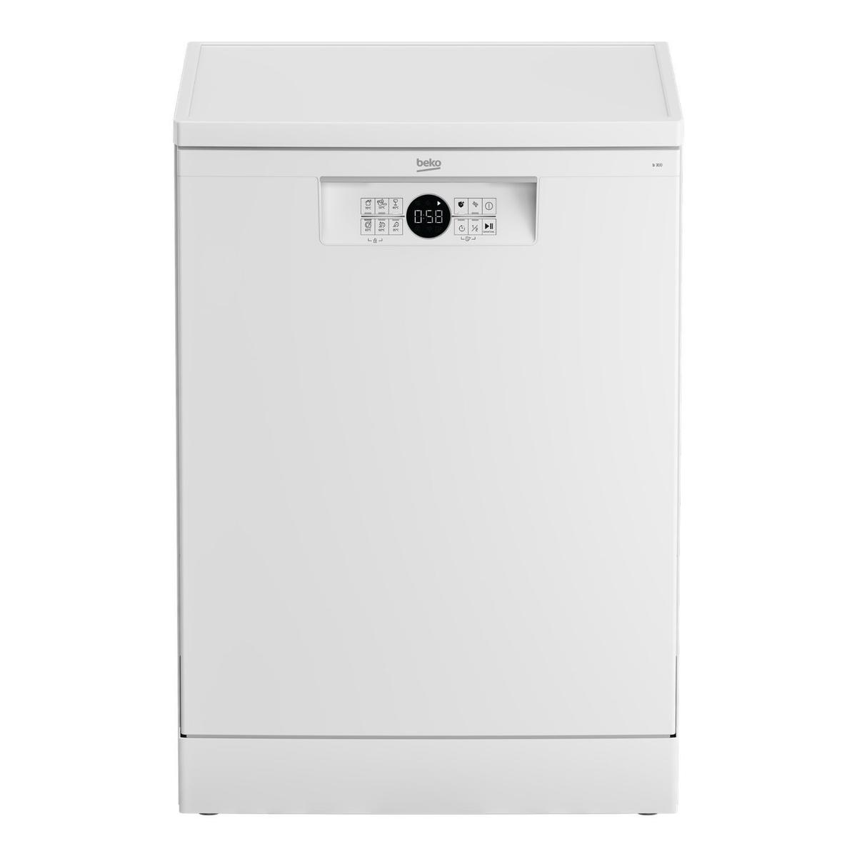 Beko HygieneIntense Freestanding Dishwasher - Quick&Shine&#153; C-Rated White