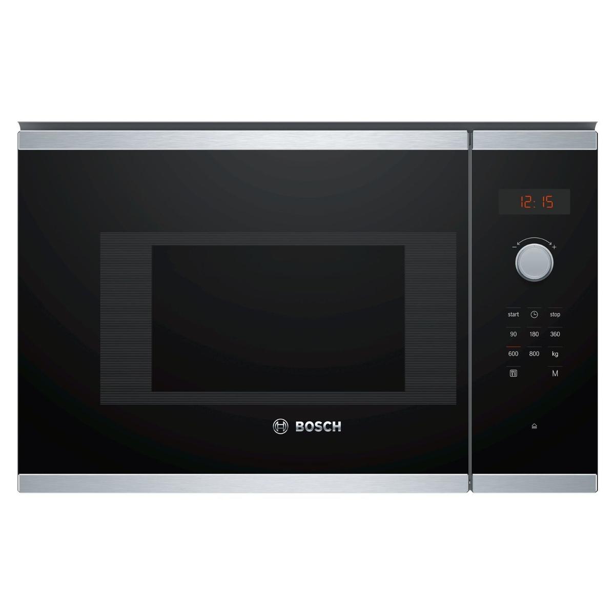 Bosch Series 4 Built-In 800W Microwave - Stainless Steel