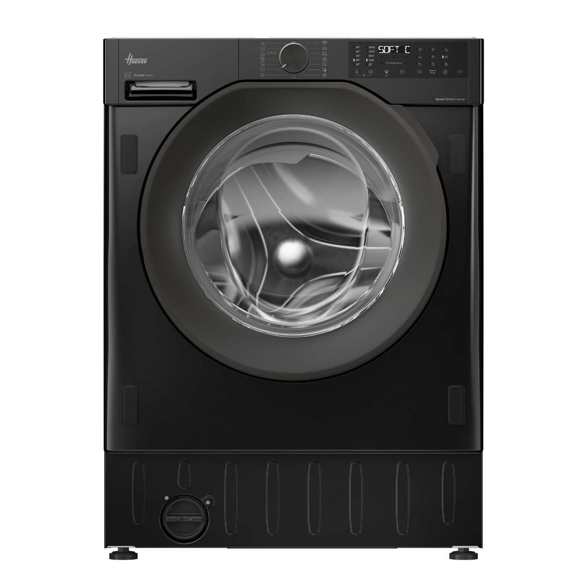 Hoover H-Wash & Dry 400 Pro 9kg Wash 6kg Dry 1600rpm Integrated Washer Dryer - Black