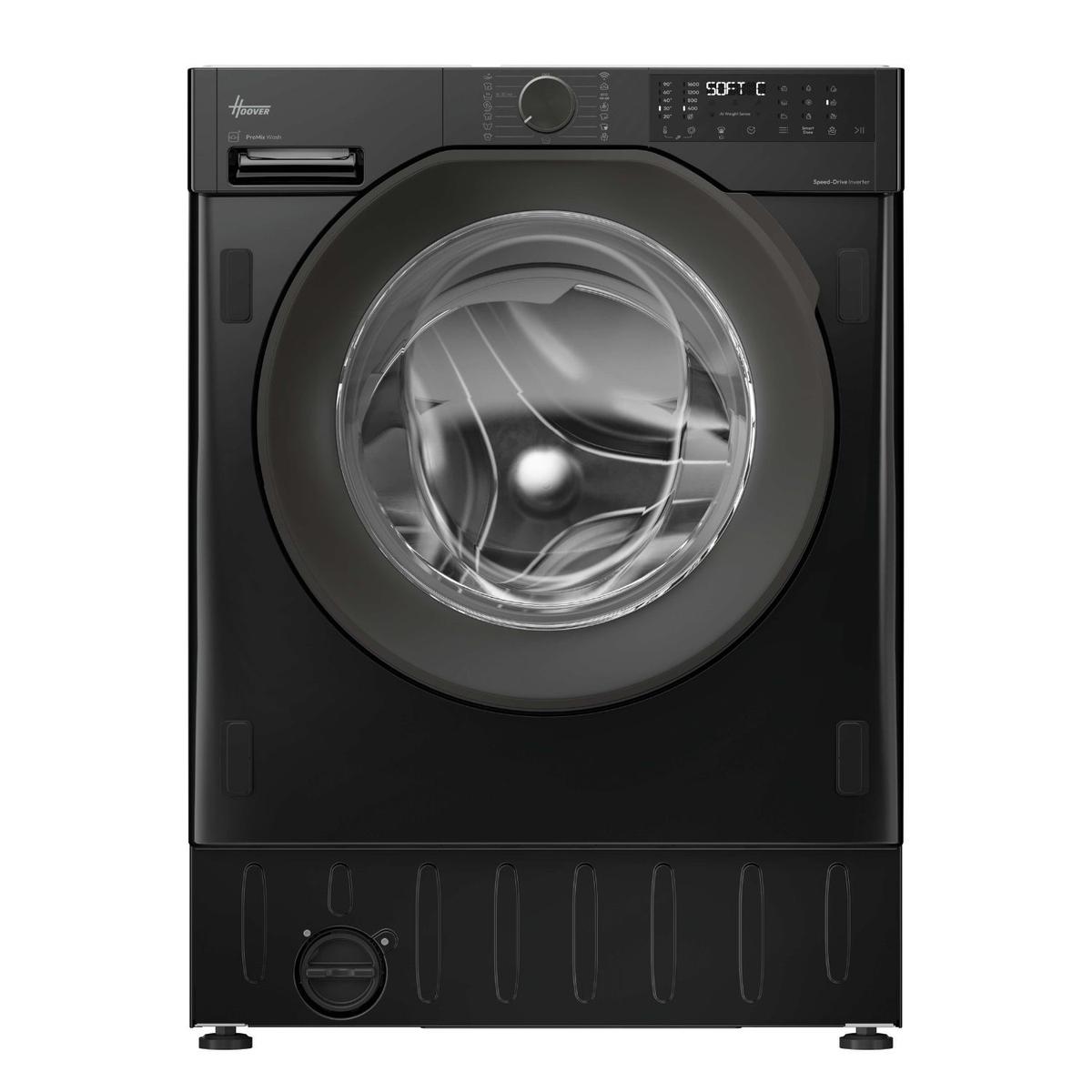 Hoover H-Wash 400 Pro 9kg 1600rpm Integrated Washing Machine - Black