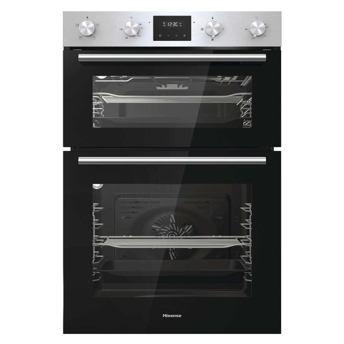 Hisense BID95211XUK Built-In Electric Double Oven - Stainless Steel
