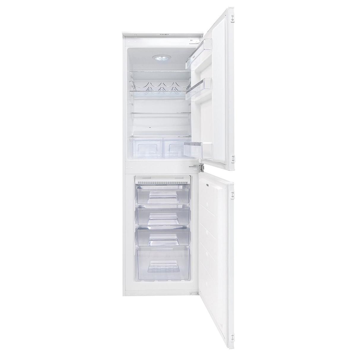Amica 224 Litre 177cm 50/50 Integrated Fridge Freezer with Sliding Door Hinge