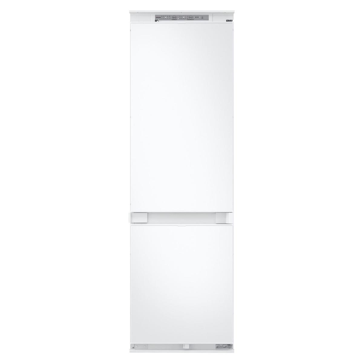 Samsung Series 6 267 Litre 178cm 70/30 Integrated Fridge Freezer - White with Sliding Door Hinge