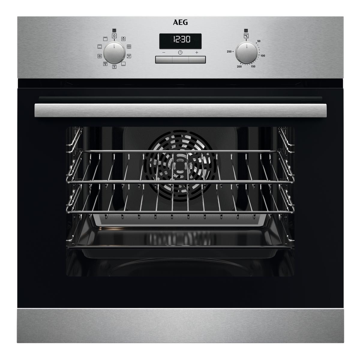 AEG 6000 Series BSX23101XM SurroundCook Electric Single Oven - Stainless Steel