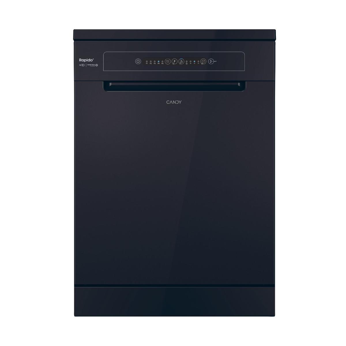 Candy Rapido Freestanding Dishwasher - C-Rated Black