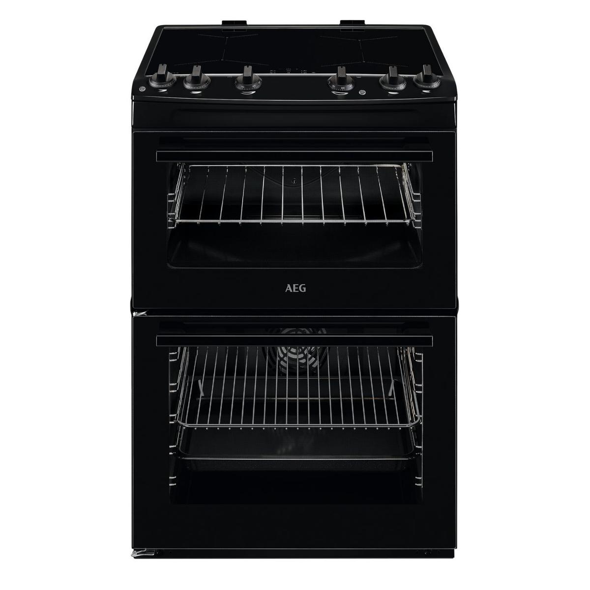 Refurbished AEG 5000 Series CIX6500ABB 60cm Electric Induction Cooker Black