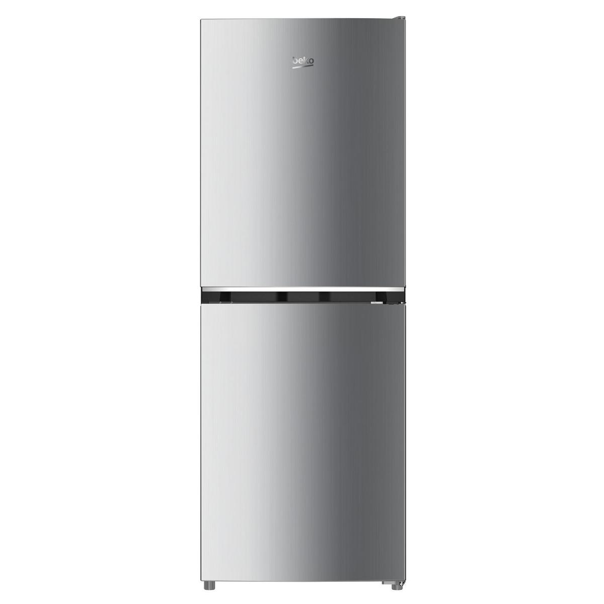 Beko 197 Litre 50/50 Freestanding Fridge Freezer - Stainless Steel
