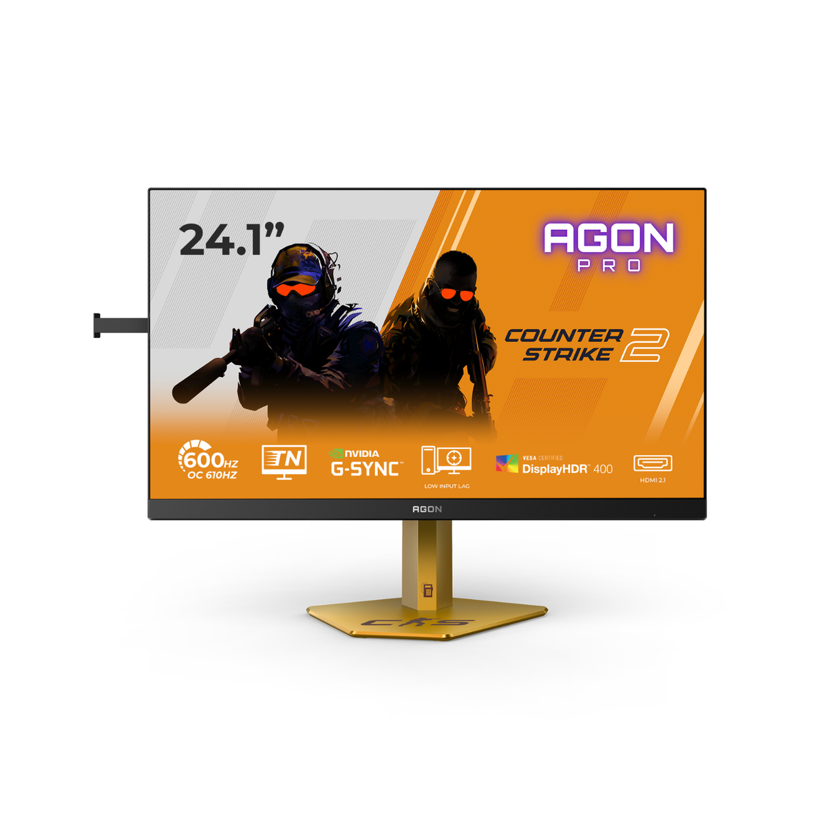 Refurbished AOC AGON PRO CS24A 24" TN Full HD 610Hz 0.3ms Counter-Strike 2 Edition Gaming Monitor