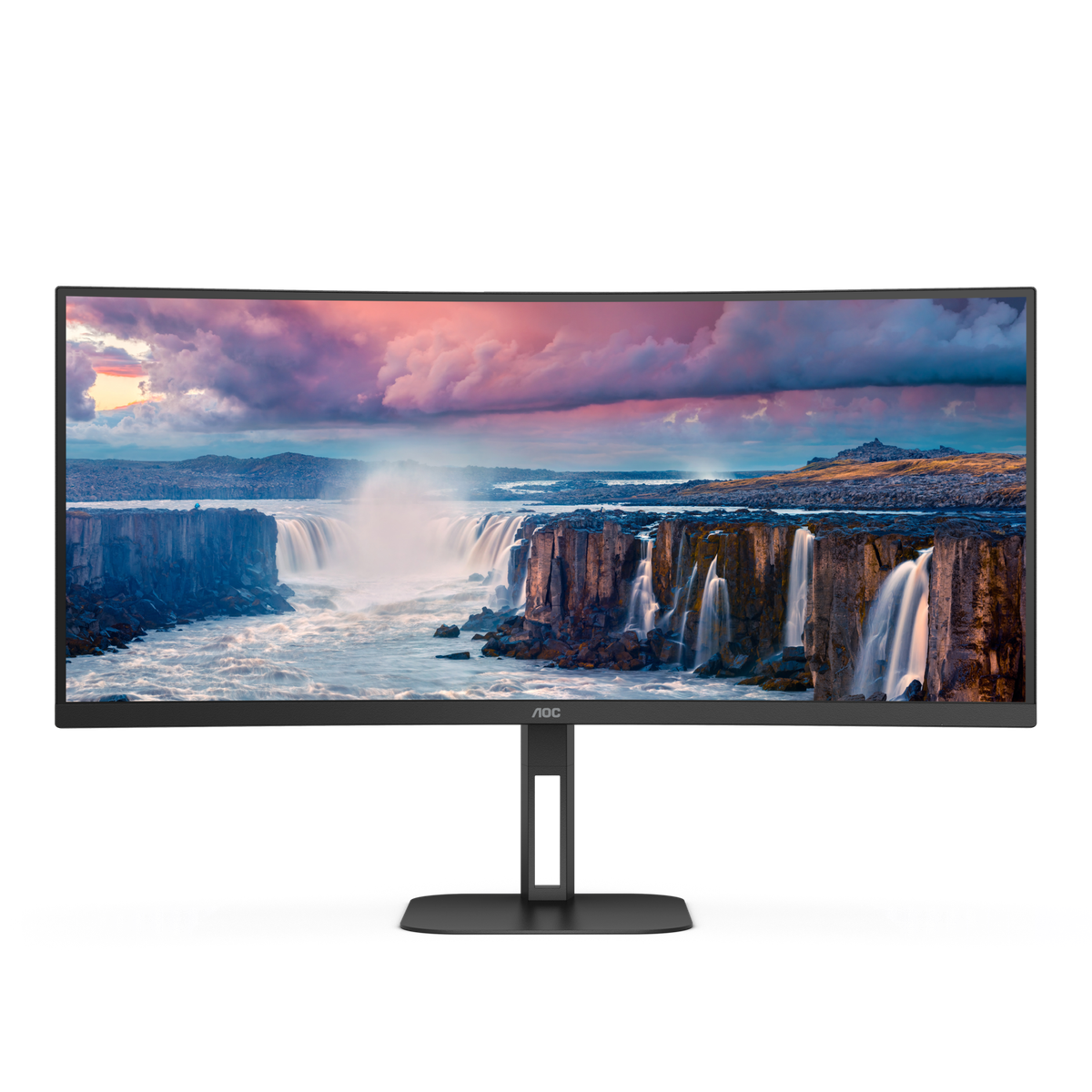 AOC V5 CU34V5C 34" VA WQHD 100Hz 1ms UltraWide Curved USB-C Monitor