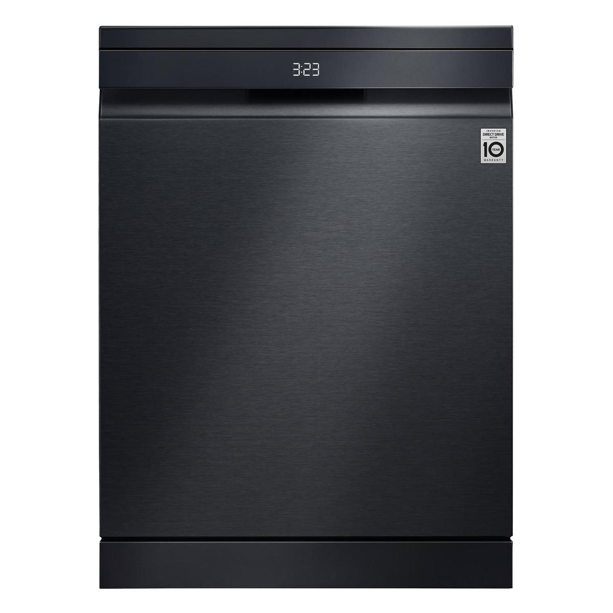 LG Series 7 TrueSteam™ Freestanding Dishwasher - A-10% Rated, Smart WiFi - Black