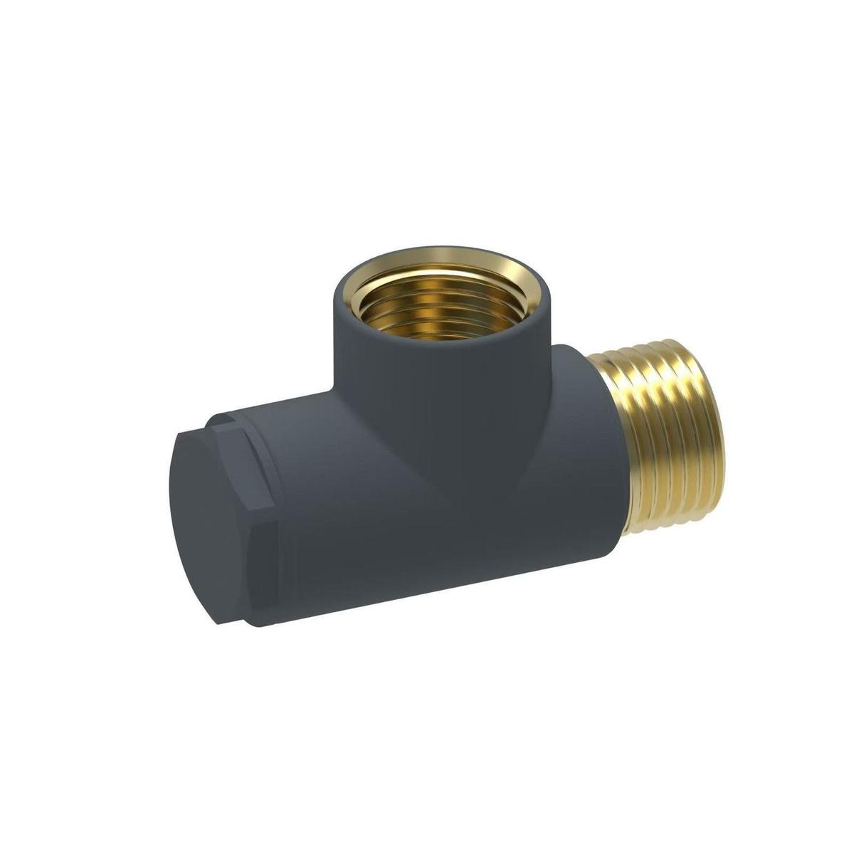 Elego Dual Fuel T Piece Anthracite