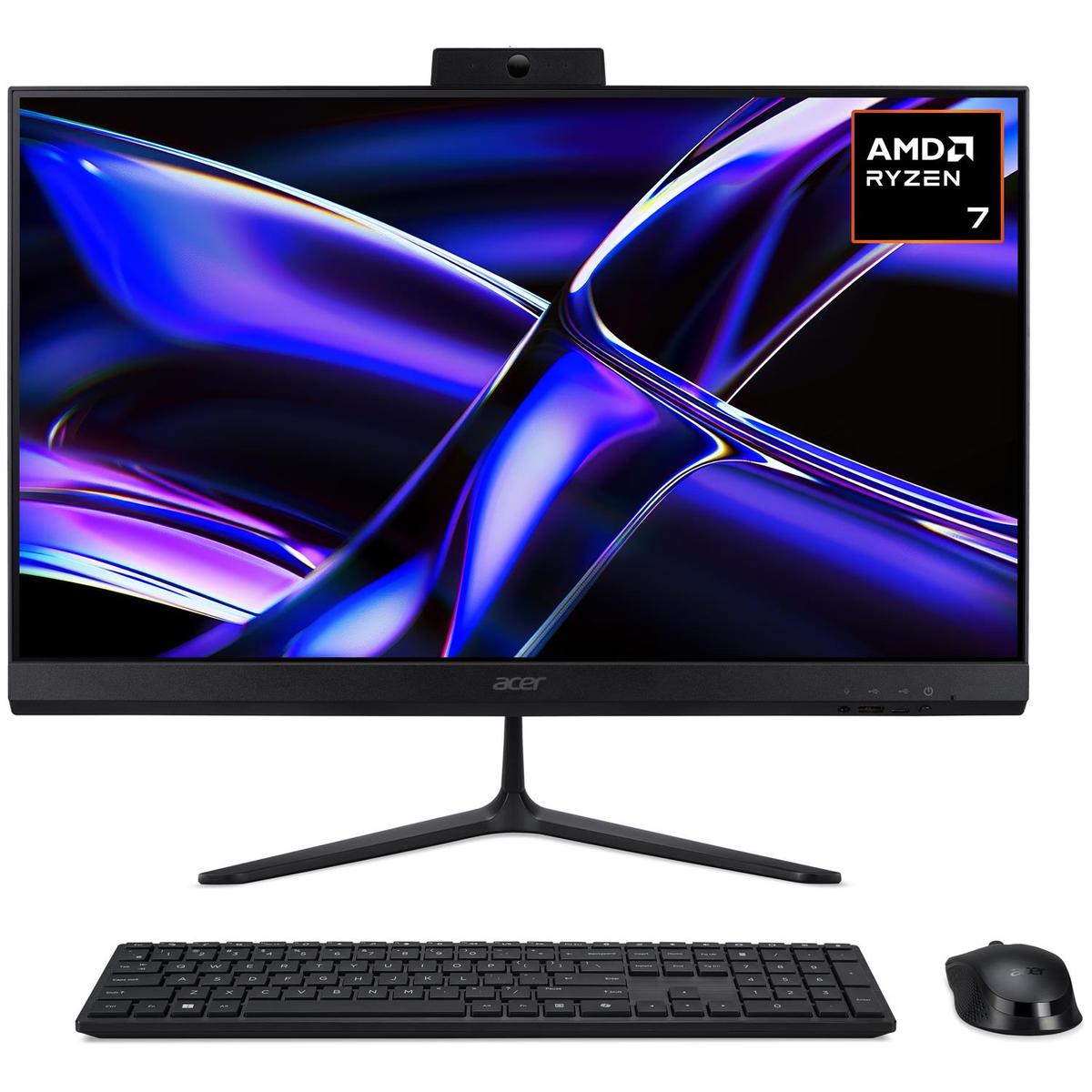 Refurbished Acer Aspire C27-B AMD Ryzen AI 7 350 16GB RAM 1TB SSD 27 Inch Windows 11 All-in-One PC