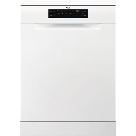 AEG 7000 GlassCare Freestanding Dishwasher - White B-rated