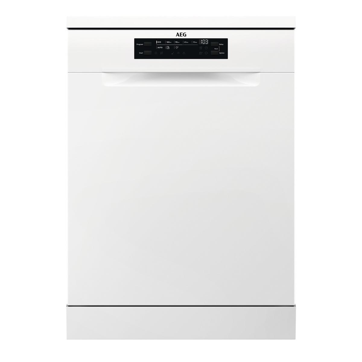 AEG 5000 AirDry Freestanding Dishwasher - White