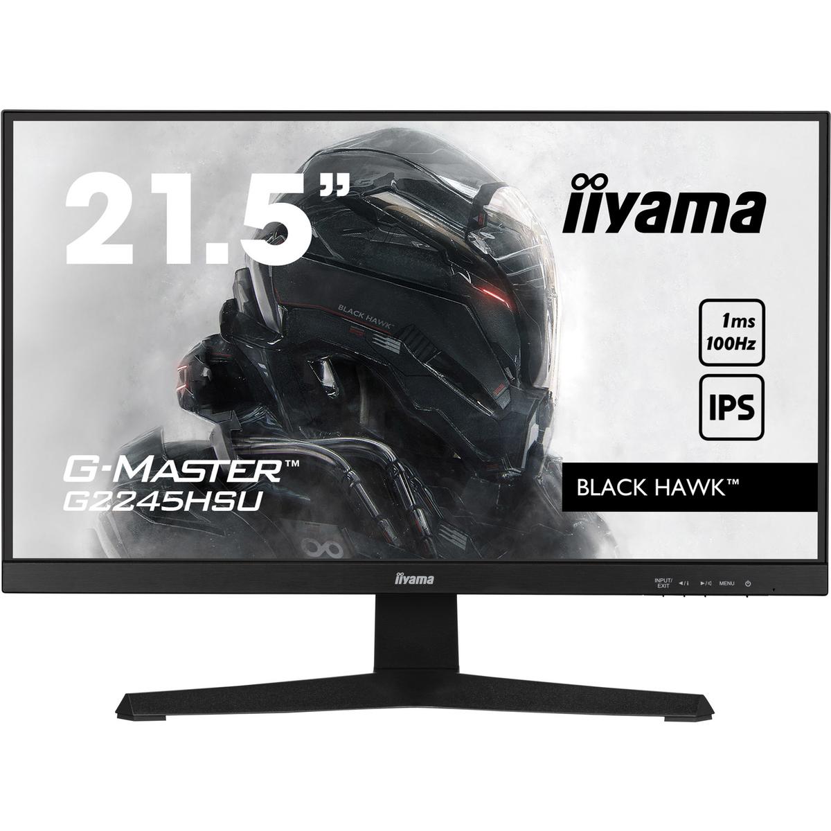 iiyama G-MASTER G2245HSU 22" IPS Full HD 100Hz 1ms Gaming Monitor