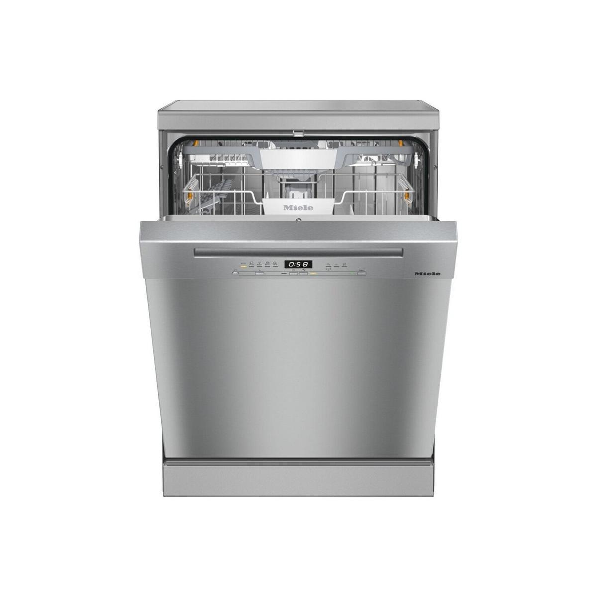 Miele 7000 Series Freestanding Dishwasher - C-Rated, Silver