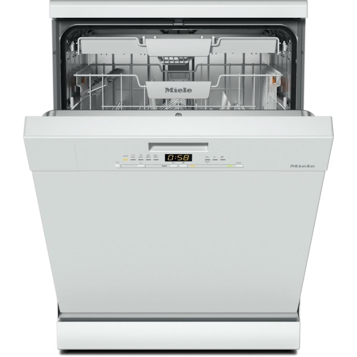 Miele Freestanding Dishwasher - QuickPowerWash A-Rated White
