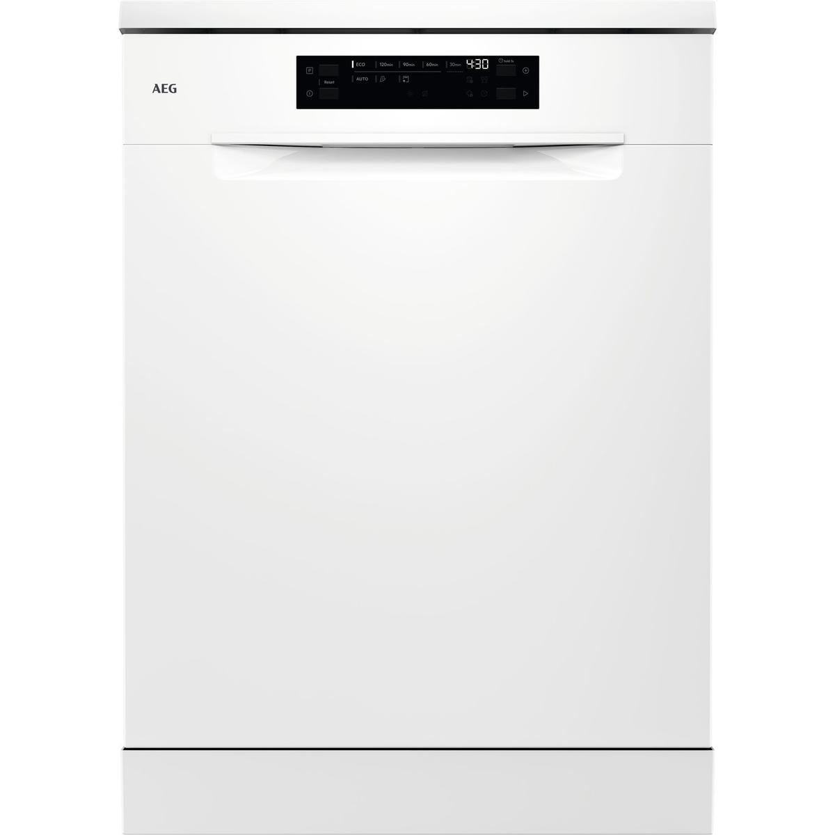 Refurbished AEG 6000 Series Freestanding 60cm Dishwasher Cutlery basket C 13ps
