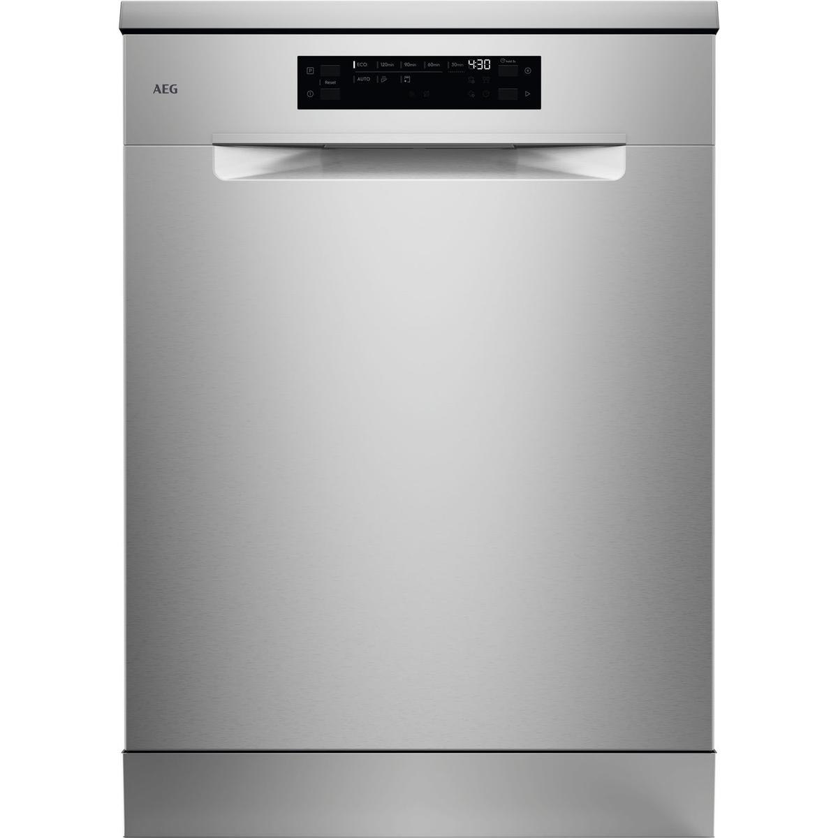 AEG 6000 Freestanding Dishwasher - Stainless Steel