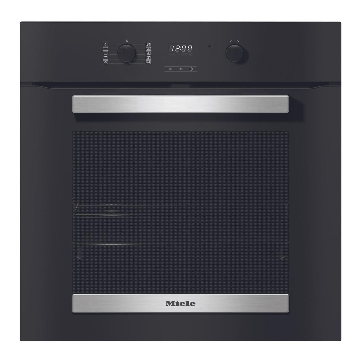Miele H2455BP Active Electric Single Oven - Black
