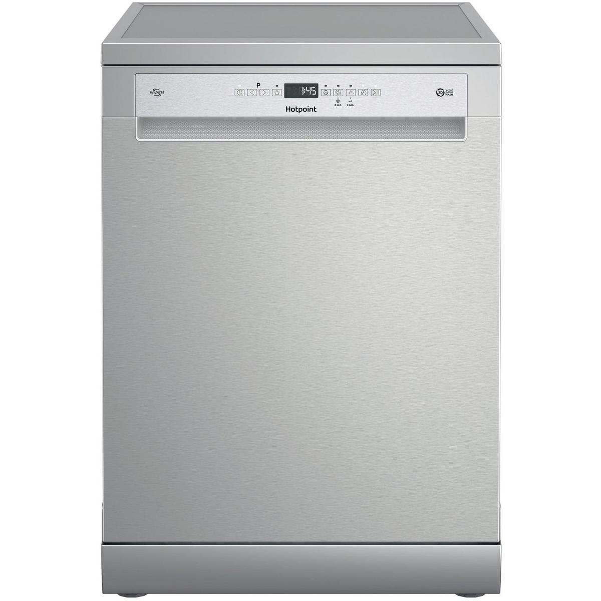 Hotpoint Maxi Space Freestanding Dishwasher - C-Rated, Silver