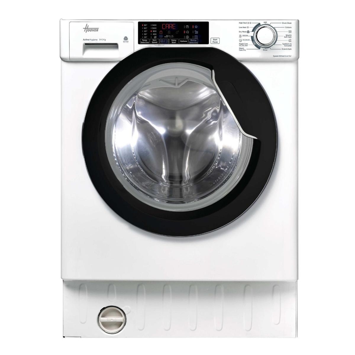 Hoover H-Wash & Dry 300 Pro 8kg Wash 5kg Dry 1400rpm Integrated Washer Dryer - White