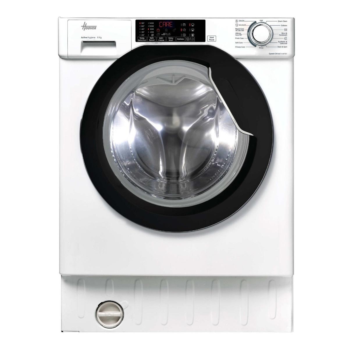 Hoover H-Wash 300 Pro 8kg 1400rpm Integrated Washing Machine - White