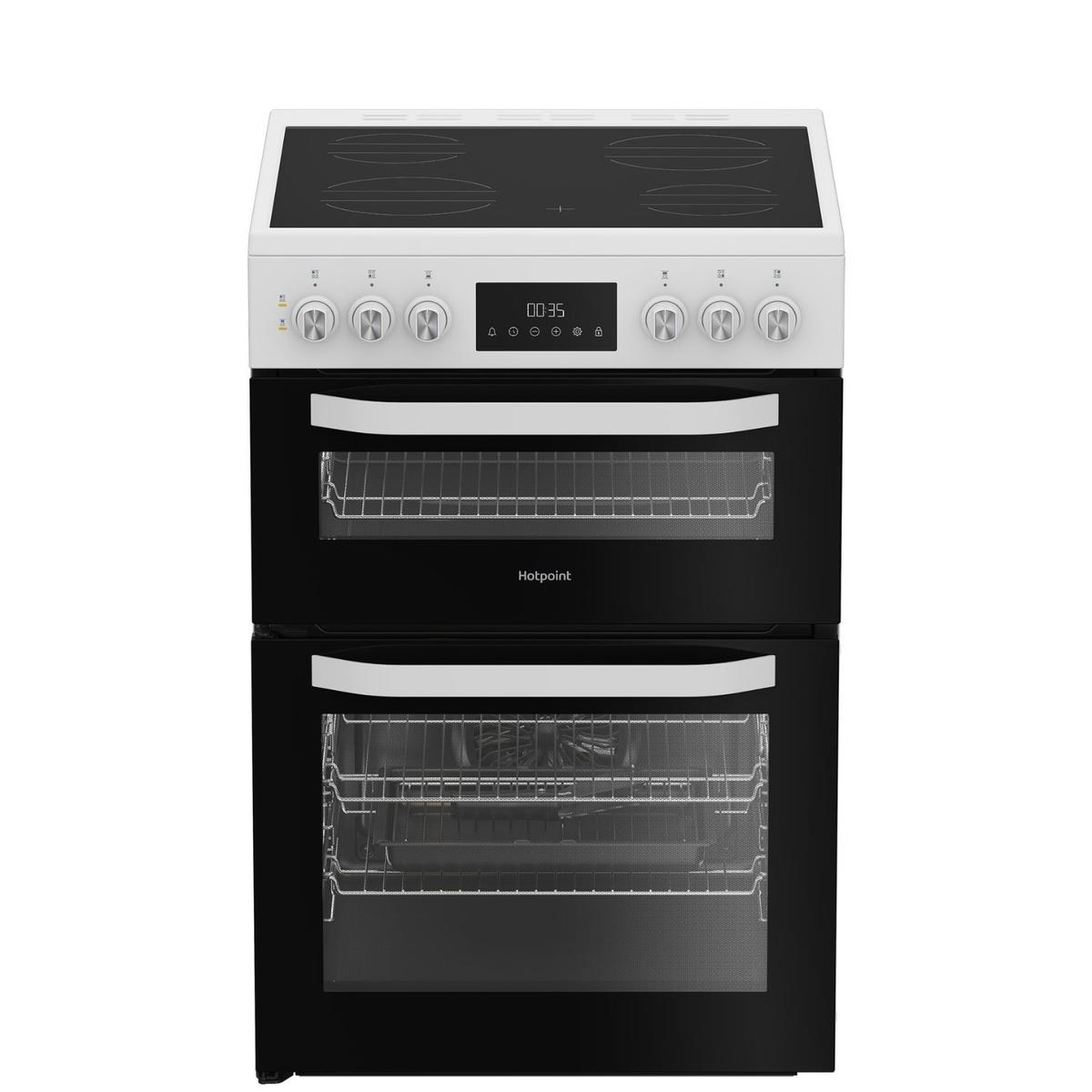 Hotpoint 60cm Electric Cooker - White