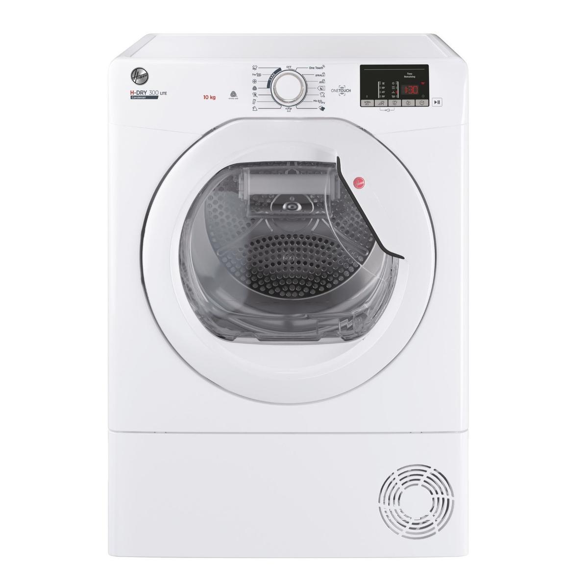 Hoover H-Dry 300 Lite 10kg Condenser Tumble Dryer - White