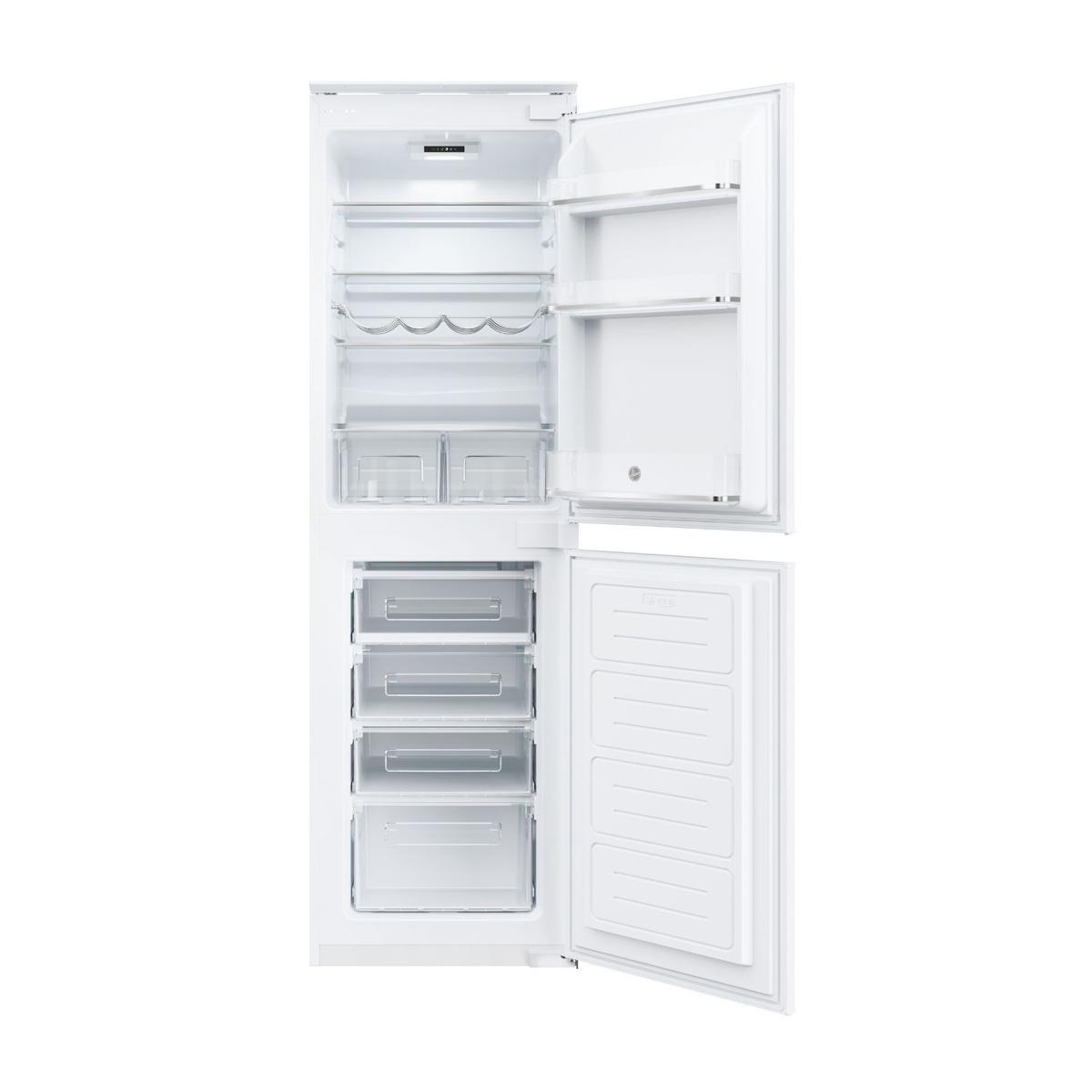 Hoover 233 Litre 177cm 50/50 Integrated Fridge Freezer with Sliding Door Hinge