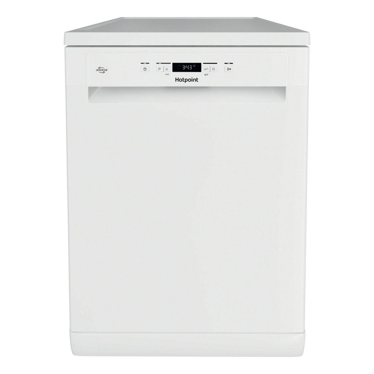 Hotpoint ActiveDry Freestanding Dishwasher - C-Rated White with Rapid Wash