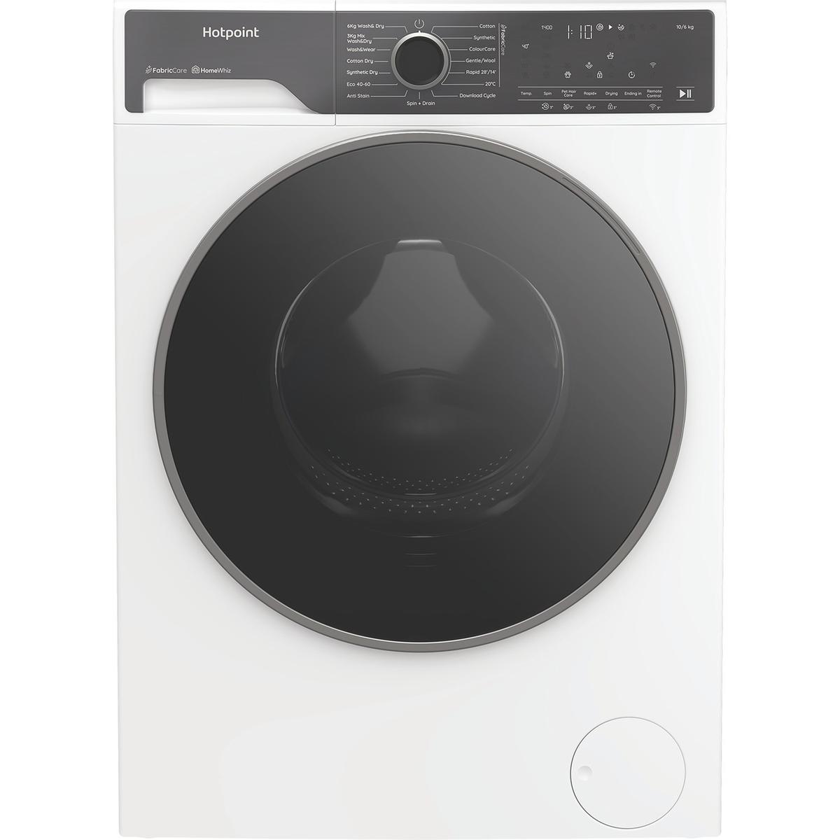 Hotpoint FabricCare 10kg wash 6kg dry 1400rpm Washer Dryer - White
