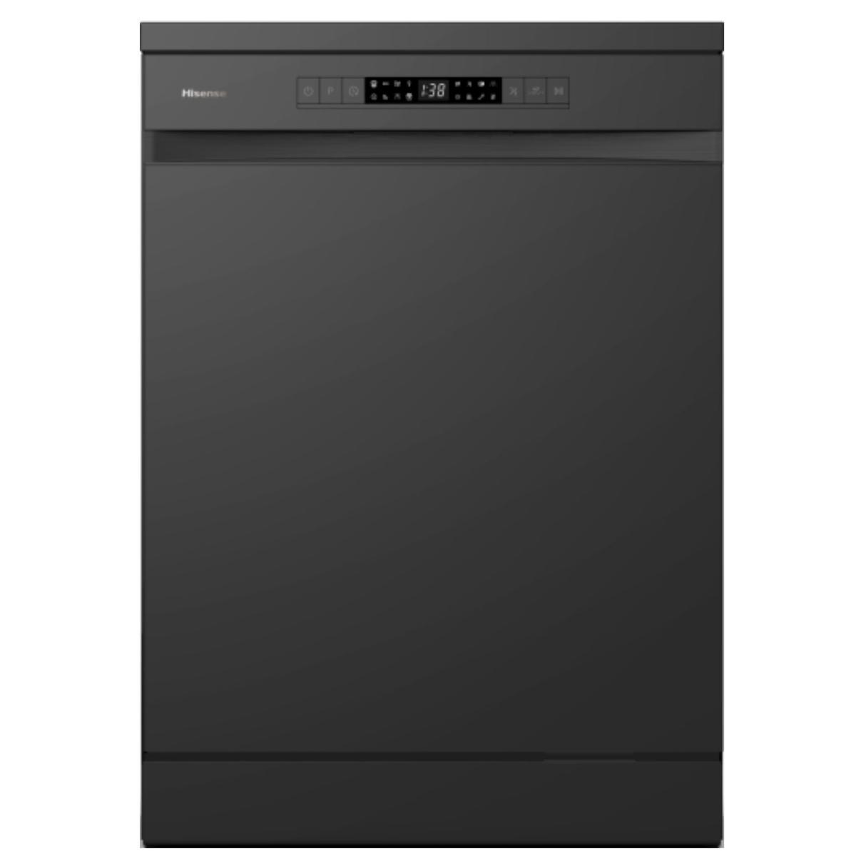Hisense Hi4 Freestanding Dishwasher - E-rated, Black