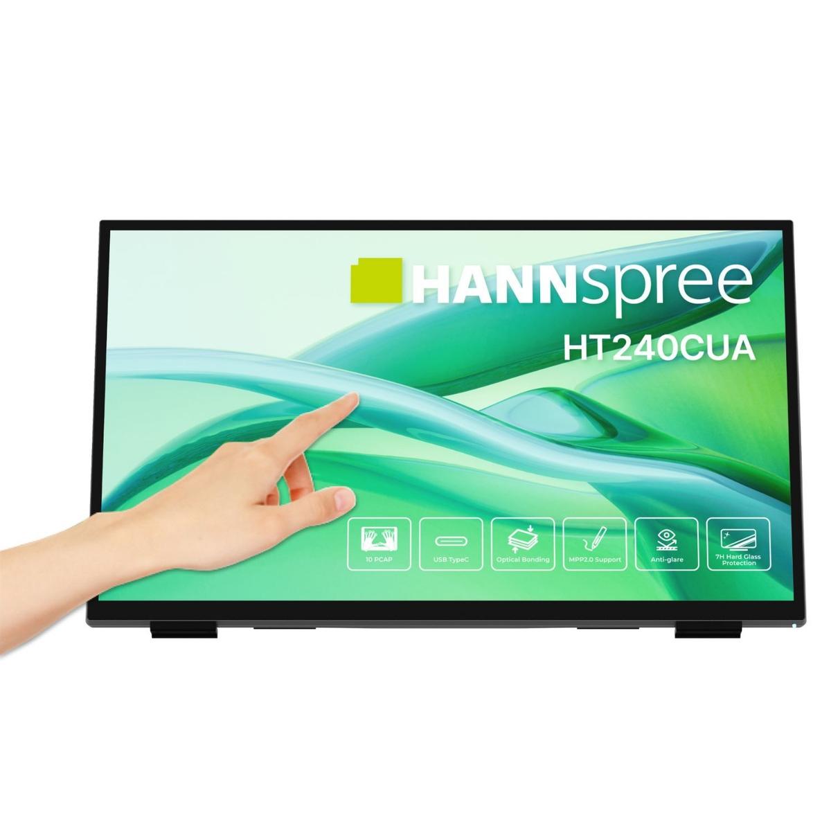 HANNspree HT240CUA 24" VA Full HD 100Hz USB-C Touchscreen Monitor